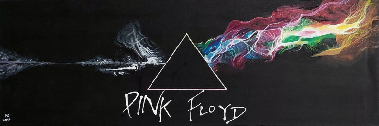Anja | Pink Floyd | Acrylverf op doek
