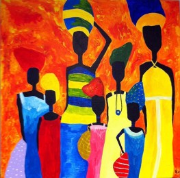 Bert | Zonder titel | Acrylverf op doek