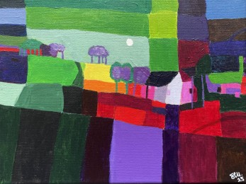 Fransisca | Boederie | Acrylverf op doek