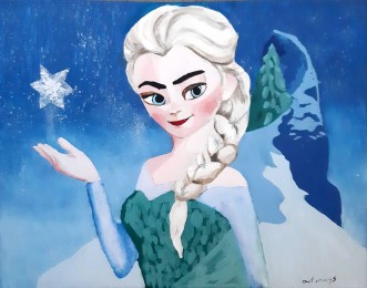 Ad | Elsa | Acrylverf op doek
