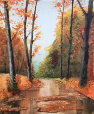 Evert | Herfstpracht | Acrylverf op doek