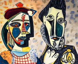 Gerard | Picasso Paar | Acrylverf op doek