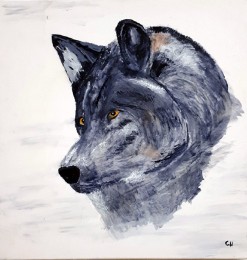 Gerard | Zonder titel | Acrylverf op doek