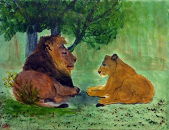 Gerard | Zonder titel | Acrylverf op doek