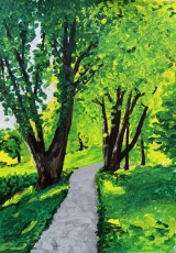 Niels | Zonder Titel | Acrylverf op Papier