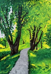 Niels | Zonder Titel | Acrylverf op Papier