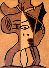 Piet | Zonder Titel | Acrylverf op papier