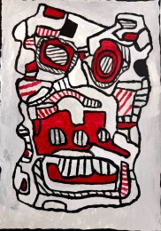 Piet | Zonder Titel | Acrylverf op papier