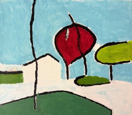 Piet | Zonder Titel | Acrylverf op papier