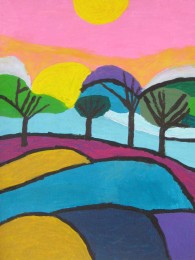 Malgosia | Akkers in het Licht | Acrylverf op doek