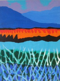 Malgosia | Landschap | Acrylverf op doek