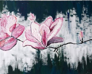 Marloes | Bloemen | Acrylverf op doek