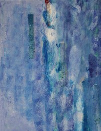 Marloes | Rhapsody in Blue | Acrylverf op doek