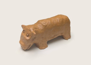 Pieter | Zonder titel | Keramiek en acrylverf