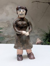 Pieter | Zonder titel | Keramiek en acrylverf