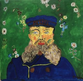 Pannus | Naar de Postbode van Van Gogh | Acrylverf op hout