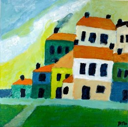 Patrick | Dichtbij Zee | acrylverf op doek