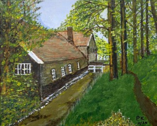 Peter | Watermolen | acrylverf op doek
