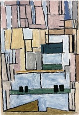 Piet | naar Mondriaan | Acrylverf op papier