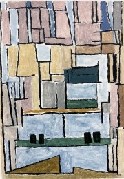 Piet | naar Mondriaan | Acrylverf op papier