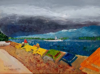 Marga | Storm | Acrylverf op doek