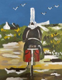 Sylvie | La Bigoudine | acrylverf op doek