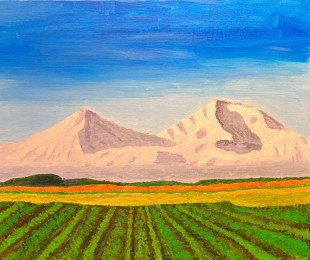 Tina | Ararat | Acrylverf op doek