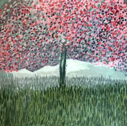 Tina | Bloesemboom | Acrylverf op doek
