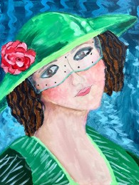 Tina | Familieportret | Acrylverf op doek