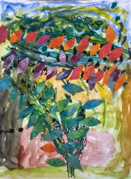 Wil | Vrij werk | Acrylverf op papier