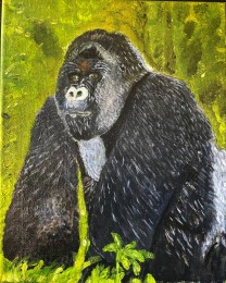 Willem | Gorilla | Acrylverf op canvas