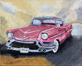 Willem | De Trots van Elvis en Willem | Acrylverf op canvas