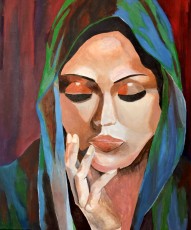 Yvonne | Zonder Titel | acryl op doek