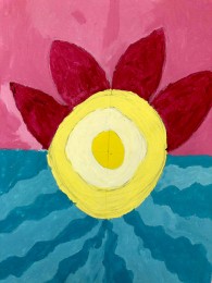 Esther | Zonder Titel | Acrylverf op Papier