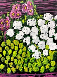 Ger | Zomer | Acrylverf op Papier