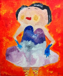 Bert | Zonder titel | Acrylverf op doek