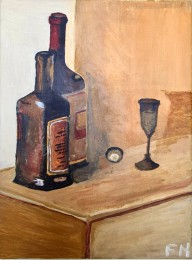 Frans N. | Naar Stilleven | Acryl op doek