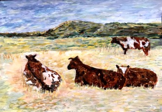 Jop | Zonder Titel 3 | Acrylverf op papier