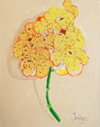 Inge | Orchidee | Acrylverf op doek