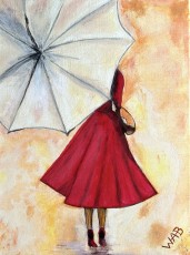 Wil | Na Regen Komt Zonneschijn | Acrylverf op doek