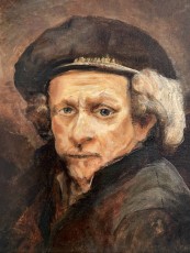 Karim | Naar Rembrandt | Acrylverf op doek