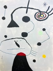 Piet | Naar Joan Miró | Acrylverf op papier