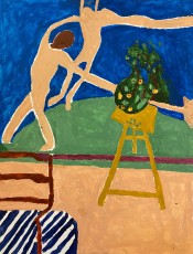 Piet | Naar Matisse | Acrylverf op papier