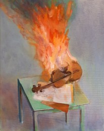Piet | Brandende viool