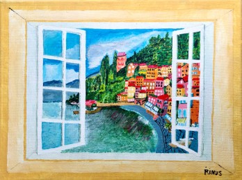 Rinus | Zonder Titel | acrylverf op doek