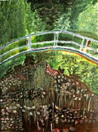 Rinus | Naar Brug van Monet | acrylverf op doek