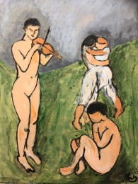 William | Naar Matisse | acrylverf op hout