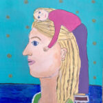 Kim | Zonder Titel | Acrylverf op Papier