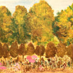 Janneke | Bomen | acrylverf op doek