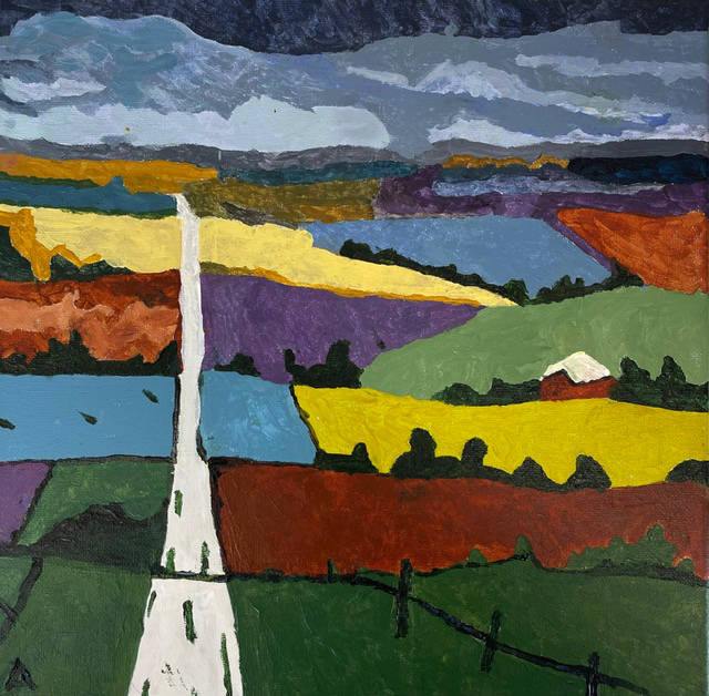 Aart-Golvend landschap-acryl-24x30-web